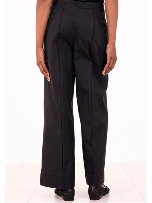 Pantalone con risvolto in puro cotone Alessia Santi ALESSIA SANTI | 611SD25037-S3000